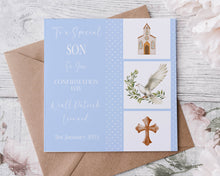 Load image into Gallery viewer, Confirmation Panel Greeting Card