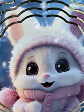 Load image into Gallery viewer, Cute pink bunny Wind Spinner