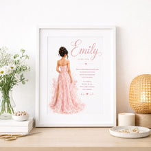 Load image into Gallery viewer, Bespoke Debs /Prom Print -A4