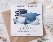 Load image into Gallery viewer, Graduation Mortar Board Card