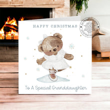 Load image into Gallery viewer, Clara Bear Christmas Card
