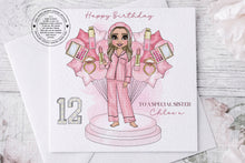 Load image into Gallery viewer, Pamper Birthday Card for Teenager
