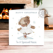 Load image into Gallery viewer, Clara Bear Christmas Card