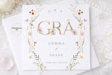 Load image into Gallery viewer, Grá Wedding Card
