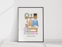 Load image into Gallery viewer, HALLWAY  Family A4 Unframed Print  - TESTER SPECIAL