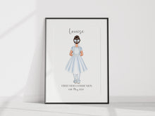 Load image into Gallery viewer, First Holy Communion Girl A4 Unframed Print