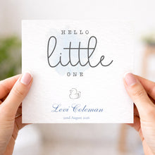 Load image into Gallery viewer, New Born Baby Greeting Card - Little Duck