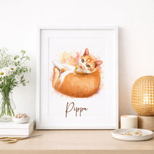 Load image into Gallery viewer, Bespoke Cat Illustration - From Photo to Print!