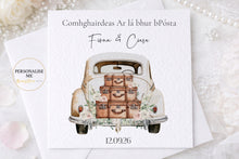 Load image into Gallery viewer, Wedding Car with Suitcases - Wedding card