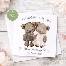 Load image into Gallery viewer, To Mummy & Daddy on Wedding Day - Bears