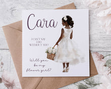 Load image into Gallery viewer, Flower Girl Thank you Card