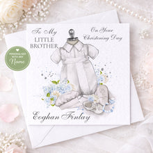 Load image into Gallery viewer, Christening Greeting Card - Boy