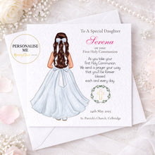 Load image into Gallery viewer, Communion Card for Daughter/Goddaughter/Granddaughter