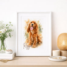 Load image into Gallery viewer, Bespoke Dog Illustration - From Photo to Print!
