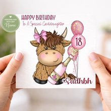 Load image into Gallery viewer, Birthday Card - Highland Coo!