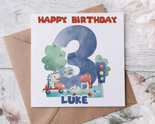 Load image into Gallery viewer, Roarsome Birthday Card!