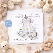 Load image into Gallery viewer, Christening Greeting Card - Boy