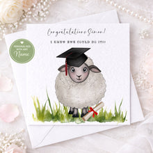 Load image into Gallery viewer, Graduation Card - Clever Sheep!