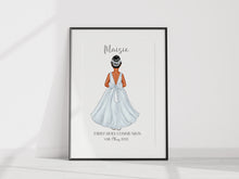 Load image into Gallery viewer, First Holy Communion Girl A4 Unframed Print