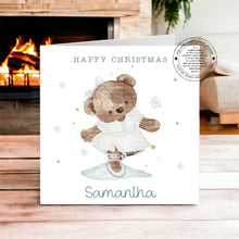 Load image into Gallery viewer, Clara Bear Christmas Card