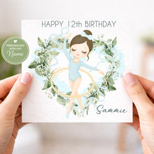 Load image into Gallery viewer, Little Gymnast Birthday Card