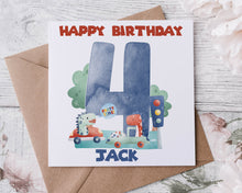 Load image into Gallery viewer, Roarsome Birthday Card!