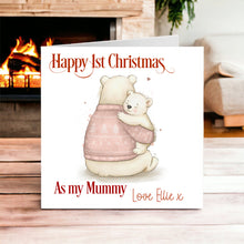 Load image into Gallery viewer, Christmas Card for Mummy/Daddy