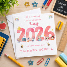 Load image into Gallery viewer, 2026 First Day of School Card