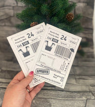 Load image into Gallery viewer, Elf Arrival Christmas Postage Label