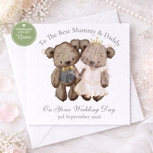 Load image into Gallery viewer, To Mummy & Daddy on Wedding Day - Bears