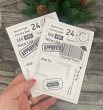Load image into Gallery viewer, Official Santa Postage Label- Christmas