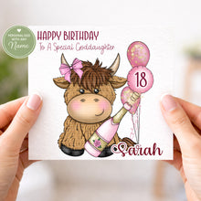 Load image into Gallery viewer, Birthday Card - Highland Coo!