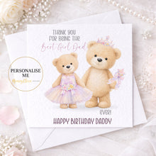 Load image into Gallery viewer, Father's Day Card from Daughter