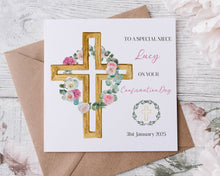Load image into Gallery viewer, Confirmation Cross Greeting Card