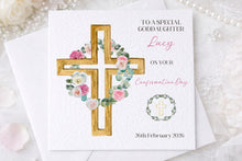Load image into Gallery viewer, Confirmation Cross Greeting Card
