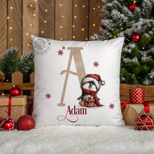 Load image into Gallery viewer, Cute Quirky Penguin Christmas Cushion