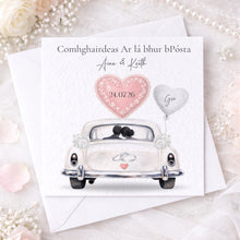 Load image into Gallery viewer, As Gaeilge Wedding Card