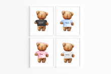 Load image into Gallery viewer, Daddy & Iittle bear Card - TWO CHILD BEARS