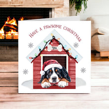 Load image into Gallery viewer, Cute Dog Christmas Card