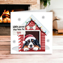 Load image into Gallery viewer, Cute Dog Christmas Card