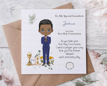Load image into Gallery viewer, Communion Boy Card
