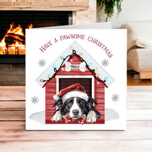 Load image into Gallery viewer, Cute Dog Christmas Card