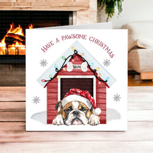 Load image into Gallery viewer, Cute Dog Christmas Card