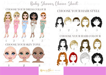 Load image into Gallery viewer, Baby Shower Card - Choice of Colours!