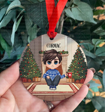 Load image into Gallery viewer, Chibi Best Friends Christmas Hanging Decoration - MALE