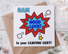 Load image into Gallery viewer, Good luck card - Comic Design