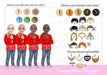 Load image into Gallery viewer, First Christmas as a family of 3 Christmas Card