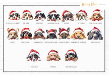 Load image into Gallery viewer, Cute Dog Christmas Card