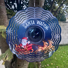 Load image into Gallery viewer, Santa Watch Wind Spinner