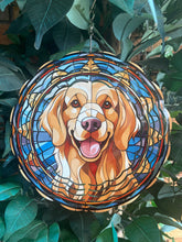 Load image into Gallery viewer, Golden Retriever Wind Spinner
